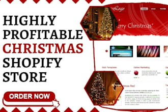 build christmas shopify halloween store christmas trees light fire works website