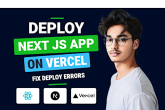 deploy your nextjs or react app on vercel or netlify