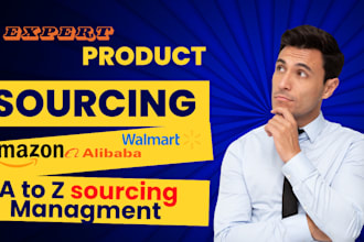 do your amazon alibaba and ebay product and supplier china sourcing agent,