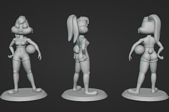 formup 3d model in zbrush, deliver printable stl file, 3d free supporting model