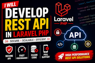 develop rest API in laravel PHP and wordpress