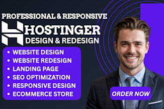 hostinger website design hostinger wordpress hostinger website redesign bluehost