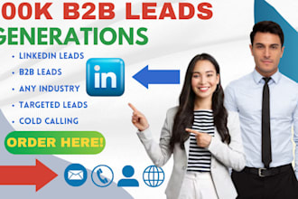 do targeted b2b linkedin leads generation for b2b cold calling sales leads
