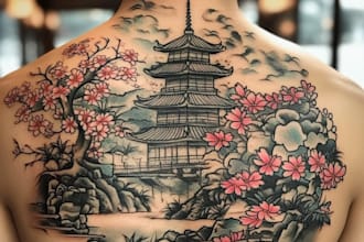 design a professional japanese tattoo design