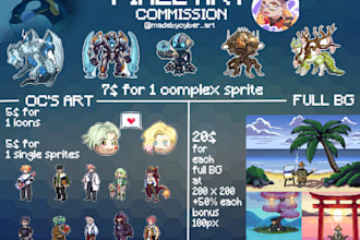 draw 2d retro pixel art character, 2d pixel game art, pixel art, 2d sprite sheet