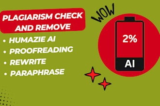 make your ai material humanize and perform plagiarism check