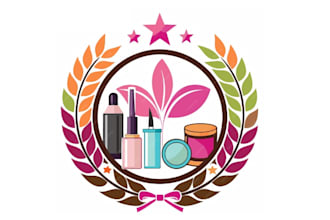 design elegant minimalist cosmetics logo