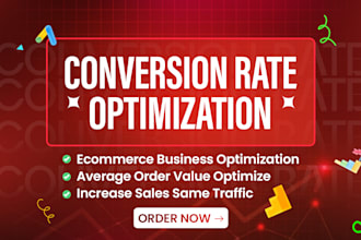 increase conversion rate optimization for your ecommerce