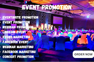 do successful event promotion, facebook event, church event, linkedin event