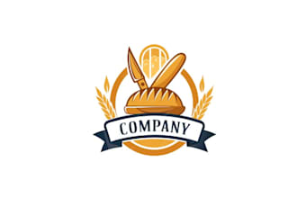 designs eye catching fry bread logo for your food brand