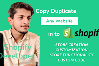 copy, clone and duplicate shopify store with your branding
