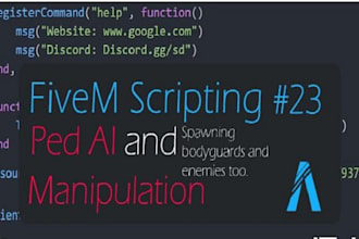 create custom scripts, mlo, esx, map, qbcore, fivem ped