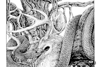 artwork for merchandise and cover album