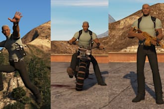 do custom fivem ped, mlo, map, vest, add clothes to your ped for fivem gta