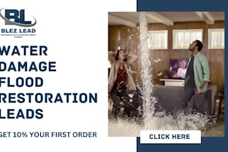 generate water damage mold remediation flood restoration fire damage leads