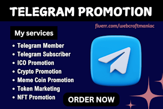 crypto telegram promotion solana memecoin promotion telegram channel group