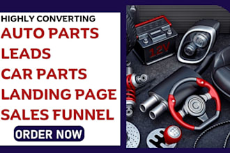 generate auto part leads car part leads facebook ads google ads
