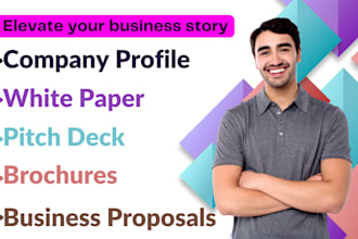 write and design crypto whitepaper blockchain pitch deck white paper ico design