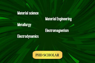 tutor material science engineering metallurgy electromagnetism electrodynamics