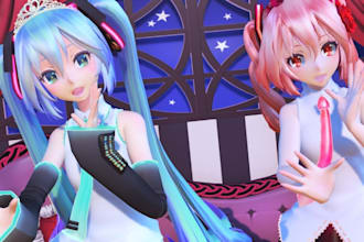 convert any model to mmd, mmd fix and rig, mmd motion, mmd video, vrchat, vrm
