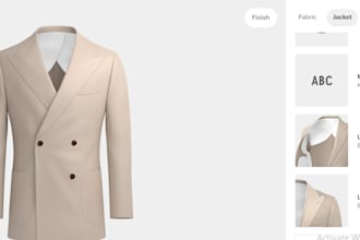 do baseball glove, watch, jacket, jersey product configurator on kickflip zakeke