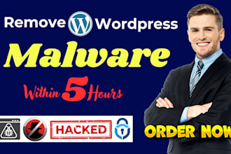 remove wordpress malware, fix redirections and secure hacked wordpress website