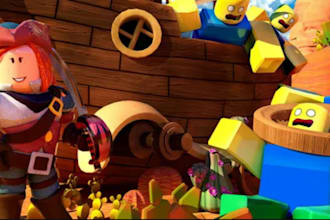 develop a custom roblox game with scripting, map design and 3d modeling