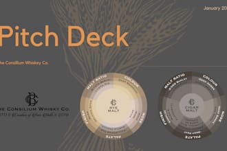 create high quality pitch decks and financial projections for your startup
