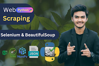 do data scraping, web scraping and python web scraper