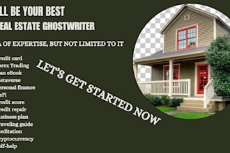be your real estate course, content creator, real estate ebook