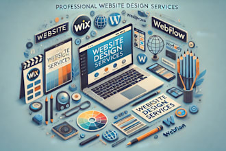 design or redesign your business website using wix, wordpress, godaddy