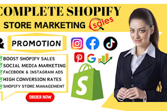 increase website traffic, website promotion, shopify marketing or etsy promotion