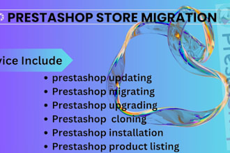 prestashop update, migrate,  upgrade, prestashop cloning, product listing, SEO