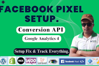 setup facebook pixel meta pixel and conversion API using stape via GTM and ga4