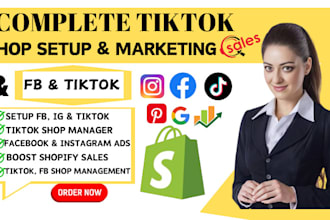 create and set up your social media accounts and setup facebook business page