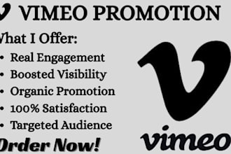 do organic video vimeo promotion youtube promotion vimeo