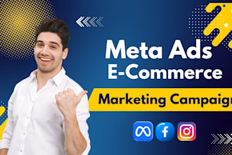 run a meta ads ecommerce marketing campaign for ROI, leads, and sales