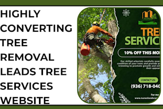 generate landscaping tree removal gardening removal tree service aboreal leads