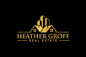 do luxury real estate realtor properties logo design