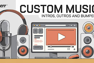 create custom music bumpers for podcasts, youtube and more