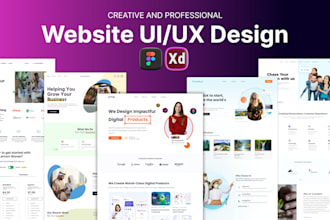 do figma design, figma website,  website ui ux, figma design website, mock