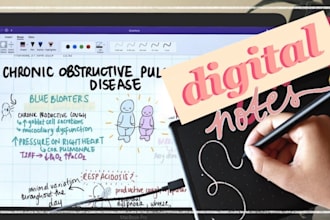 convert your notes to digital handwritten  notes  using