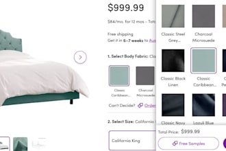 create 2d 3d furniture configurator on kickflip, zakeke for your ecommerce store