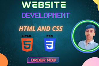 do HTML and CSS website creator