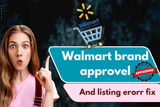 provide walmart brand approval, set up wfs and store management