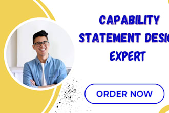 design your federal government contractive capability statement in 12 hours
