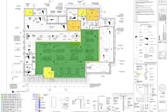 do detailed material takeoff for paint and flooring