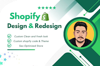 clone and duplicate, copy, revamp shopify store with elegant unique design