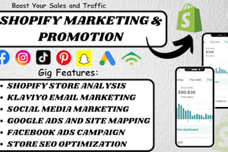 do shopify marketing, shopify store promotion ads, tiktok shop to boost sales