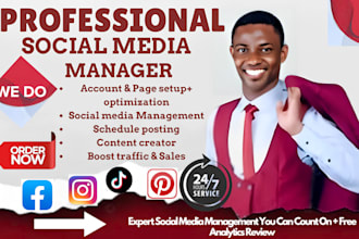 do instagram marketing, facebook ads be your social media marketing manager